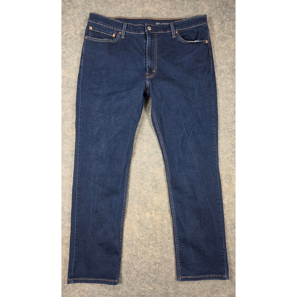 Levis 511 Slim Fit Performance Jeans Mens 38x30 Dark Wash Indigo Denim
